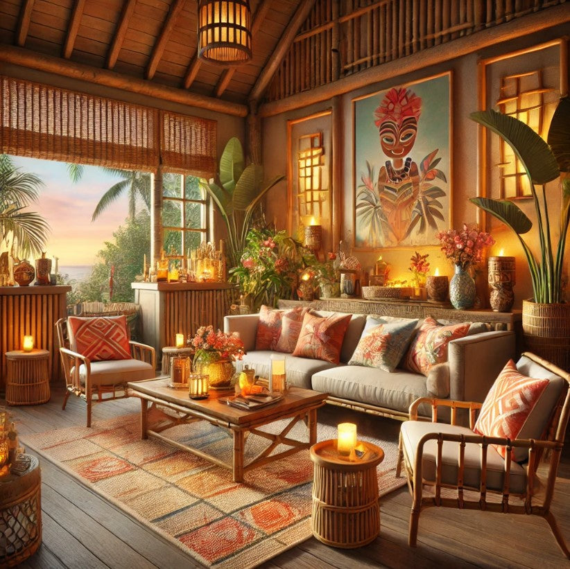 Bring the Tropics Home: Create Your Dream Tiki Oasis with Retro Décor