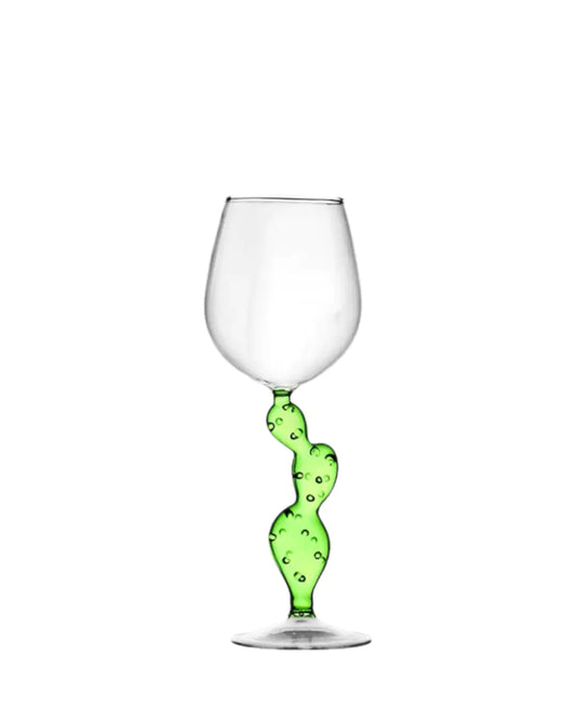 Cactus Wine Glass