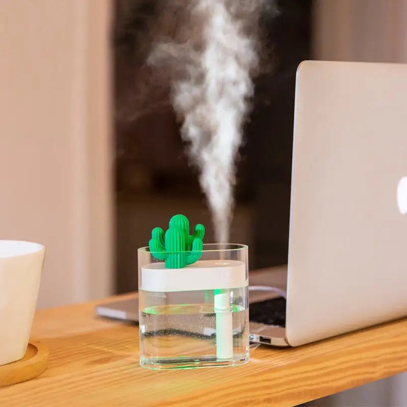 Clear Cactus Ultrasonic Humidifier: Your Oasis of Comfort