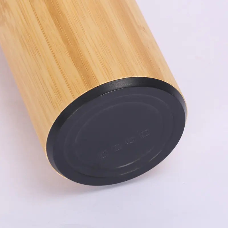 Bamboo Wood Thermos – Stylish Hydration for Hot & Cold Drinks