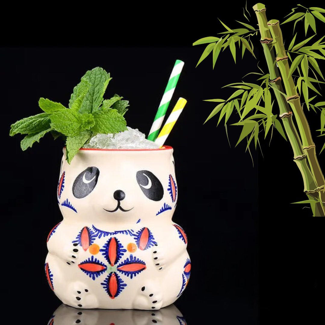 Playful Panda Tiki Mug