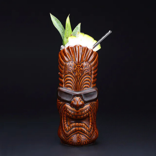 Hawaii Ceramic Tiki Mug | Tiki Sunglasses