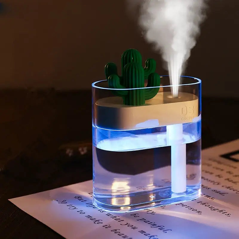 Clear Cactus Ultrasonic Humidifier: Your Oasis of Comfort