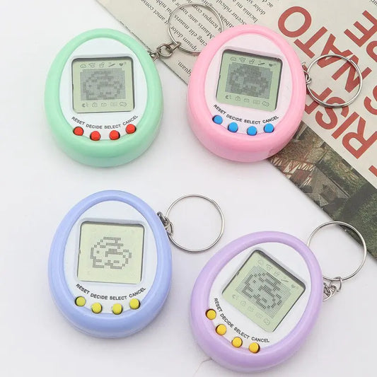 Nostalgic 90s Cyber Pet Keyring