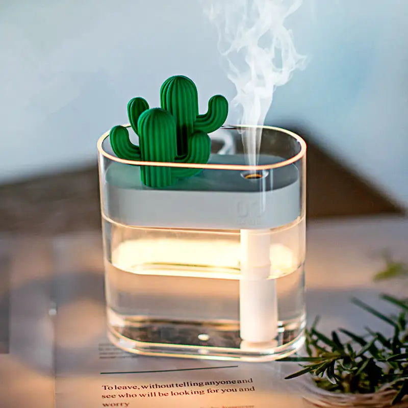 Clear Cactus Ultrasonic Humidifier: Your Oasis of Comfort