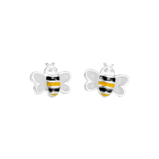 Elegant Art Deco Bee Earrings