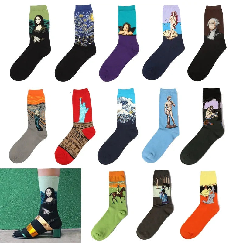 Classic Retro Socks Design