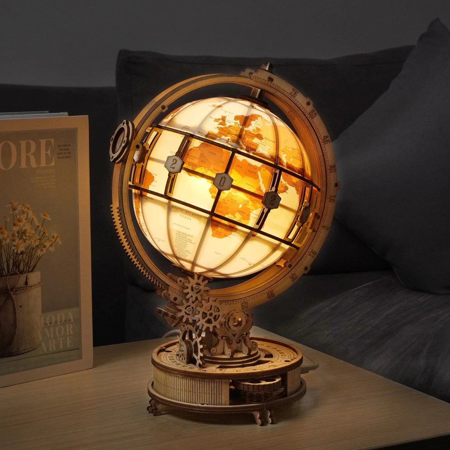 Build-Your-Own Luminous Globe Kit