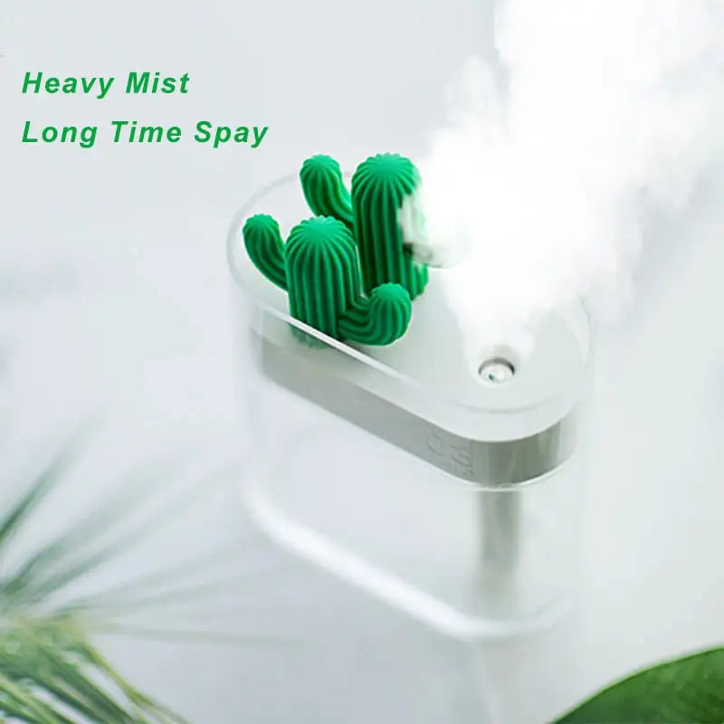 Clear Cactus Ultrasonic Humidifier: Your Oasis of Comfort