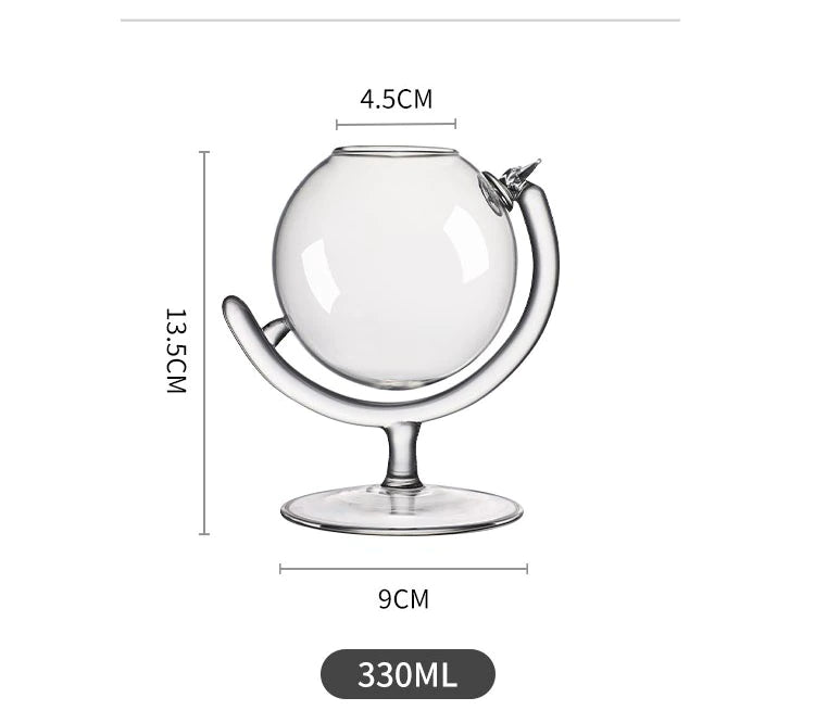 Celestial Sips | Globe Cocktail Glass