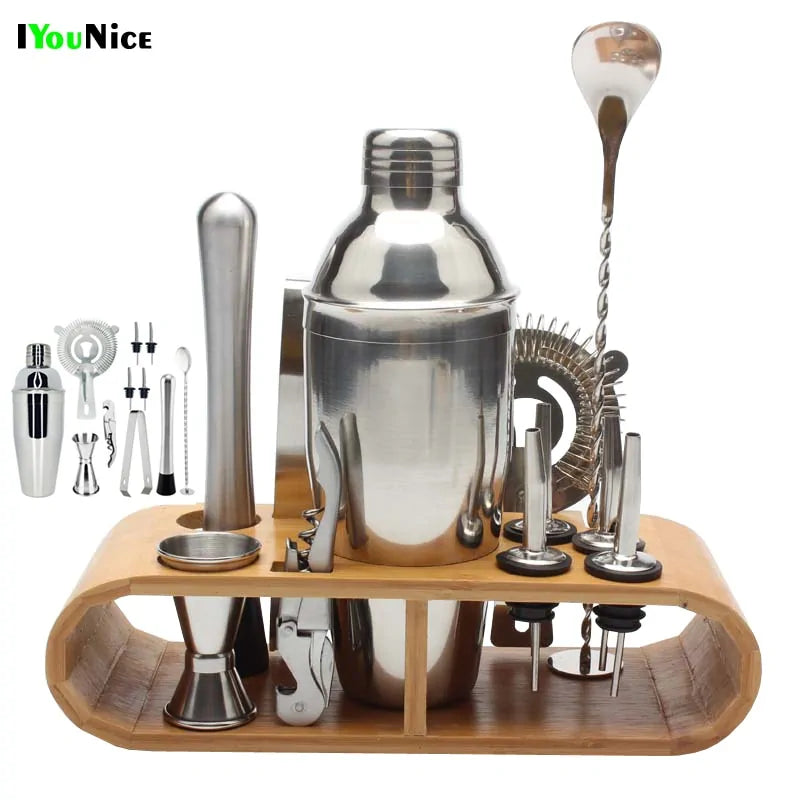 IYouNice 1-12 pcs Cocktail Shaker Set