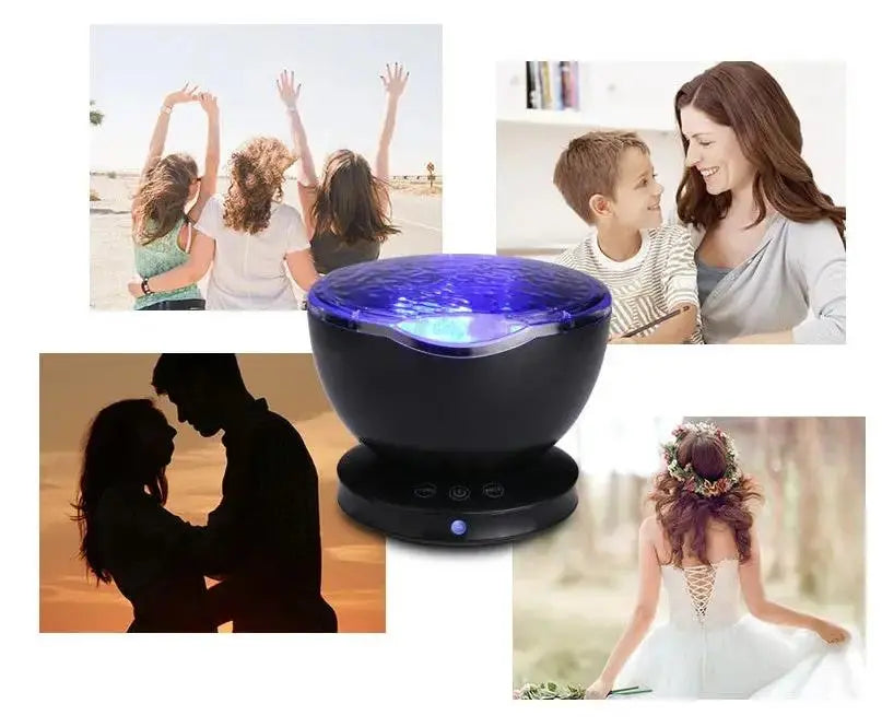 Ocean Wave Projector LED Night