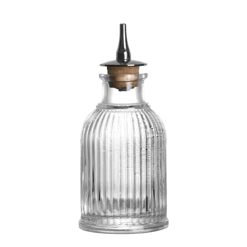 Cocktail Bitters Bottle: Vintage Glass Elegance for the Modern Mixologist